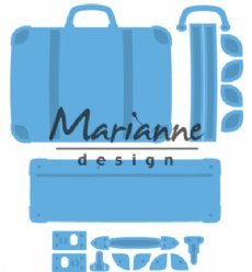 Marianne Design mallen LR0542 Suitcase