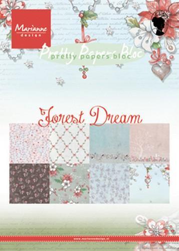 Marianne Design Pretty Papers Bloc Forest Dreams