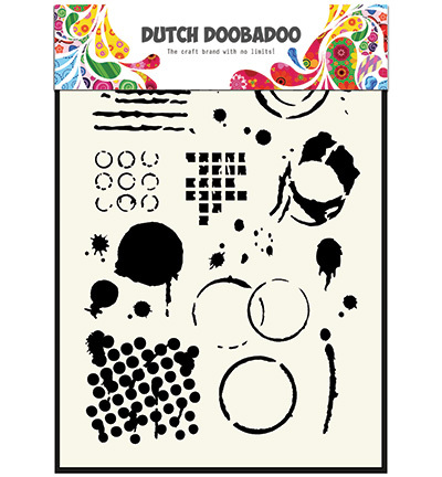 Dutch Doobadoo Mask Art 5035 Geometric Tiles
