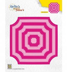 Nellies Choice mallen Stitched Cornerless Vierkant