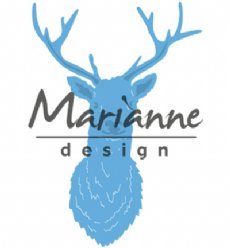 Marianne Design mallen LR0489 Tiny's Deer Head