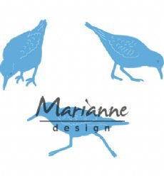 Marianne Design mallen LR0596 Sandpipers