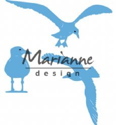 Marianne Design mallen LR0595 Seagulls