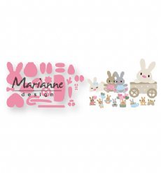 Marianne Design mallen COL1463 Baby Bunny