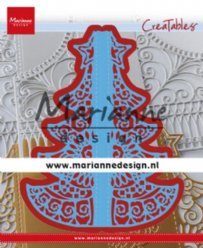 Marianne Design mallen LR0612 Christmas Folding