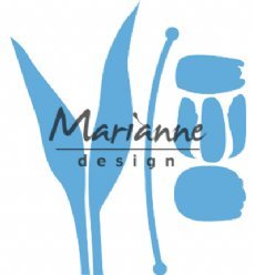 Marianne Design mallen LR0586 Build-a-Tulip