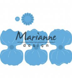 Marianne Design mallen LR0587 Klaproos