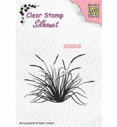 Nellies Choice stempels SIL057 Blooming Grass 2