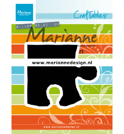 Marianne Design mallen CR1491 Puzzle Piece