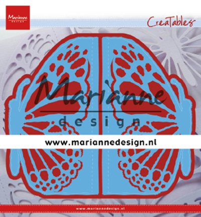 Marianne Design mallen LR0638 Gate Folding Butterfly