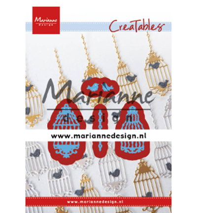 Marianne Design mallen LR0640 Birdcage (set)