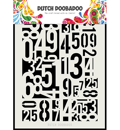 Dutch Doobadoo Mask Art 5146  Numbers