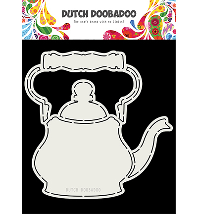 Dutch Doobadoo Card Art 3763 Theepot