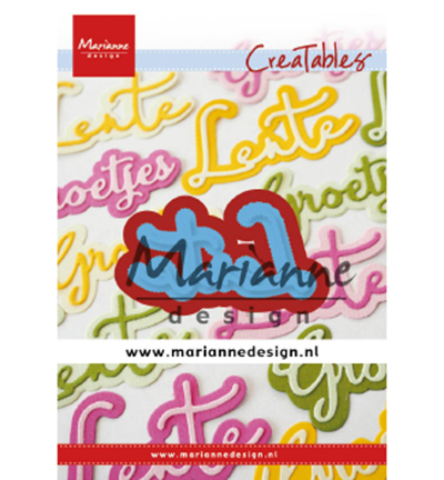 Marianne Design mallen LR0645 Lente