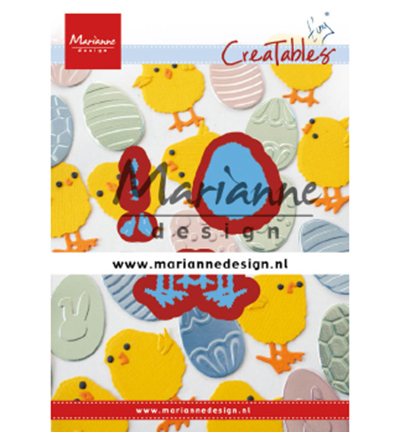 Marianne Design mallen LR0644 Tinys Easter Chick