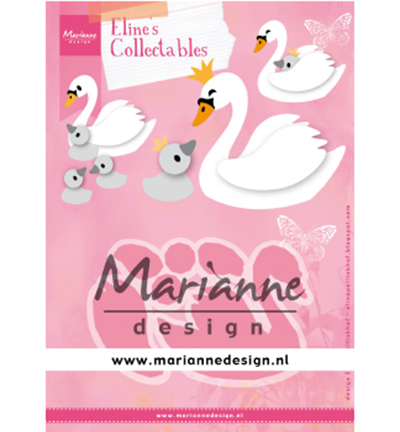 Marianne Design mallen COL1478 Eline's Swan