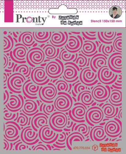 Pronty Mask Circles 15x15 470.770.034 by Jolanda (03-20)