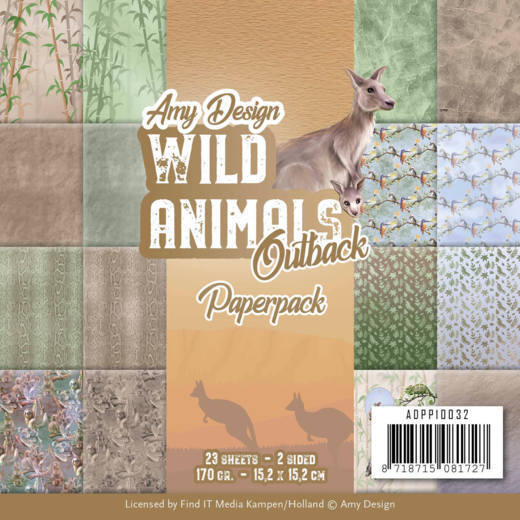 Paperpack - Amy Design - Wild Animals Outback