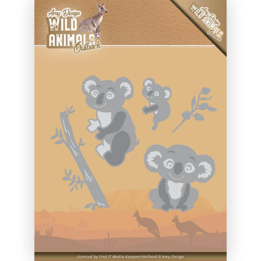 Dies - Amy Design - Wild Animals Outback - Koala