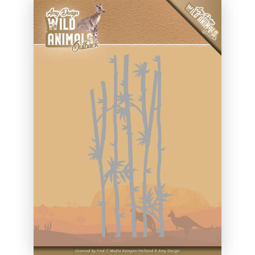 Dies - Amy Design - Wild Animals Outback - Bamboo Grass