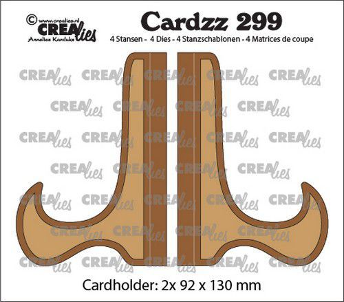 Crealies Cardzz kaartenstandaard CLCZ299 2x 92x130 mm (05-20)