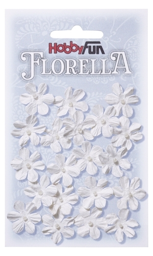 FLORELLA-Blüten weiss, 2cm