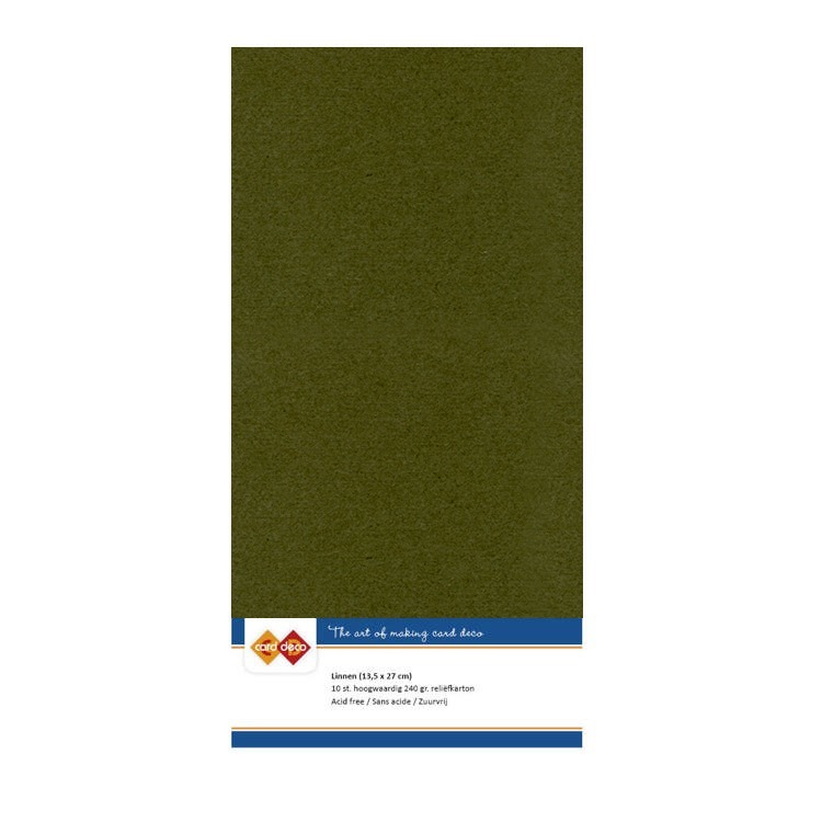 Linen Cardstock - 4K - Pine Green