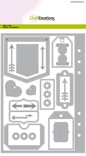 CraftEmotions mallen - Planner essentials 1 Card A5 (03-20)