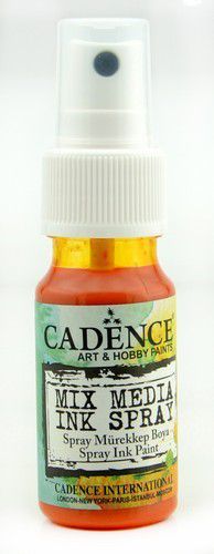 Cadence Mix Media Inkt spray Oranje 01 034 0004 0025  25 ml