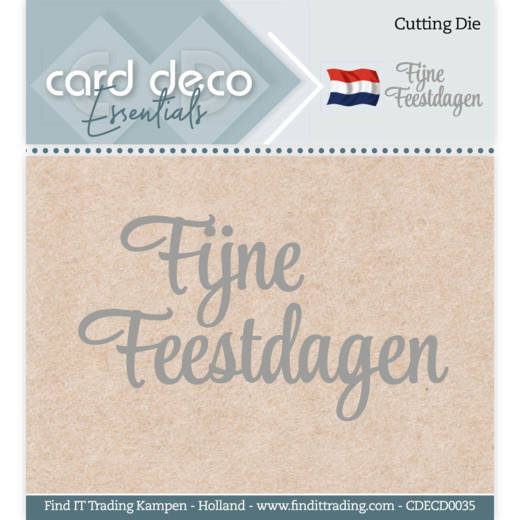 Card Deco Essentials - Cutting Dies - Fijne Feestdagen