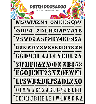 Dutch Doobadoo Mask Art Strips