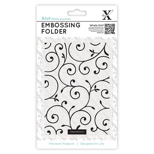 A6 Embossing Folder - Delicate Flourishes