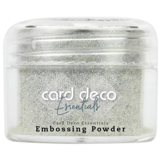 Card Deco Essentials - Embossing Powder Glitter White 30 Gr