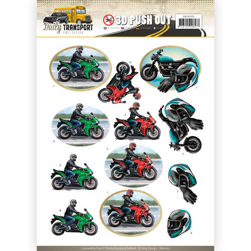 Pushout - Amy Design - Daily Transport - Motor Cycling