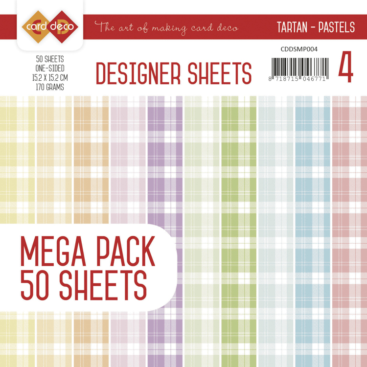 Designer Sheets Mega Pack 3 - Tartan - Pastels