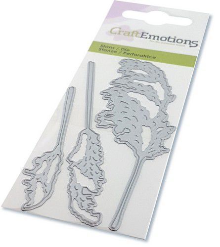 CraftEmotions Die - droogbloemen - pampasgras pluimen Card 5x10cm (08-20)