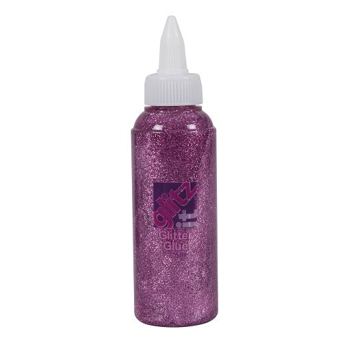 Glitter Glue (120ml) - Pink Powder