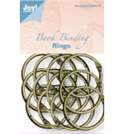 Joy!Crafts Boekbinders-ringen antiek koper
