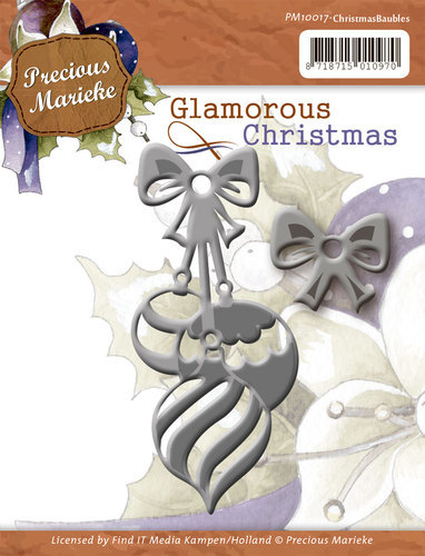 Die - Precious Marieke - Glamorous Christmas - Christmas baubles