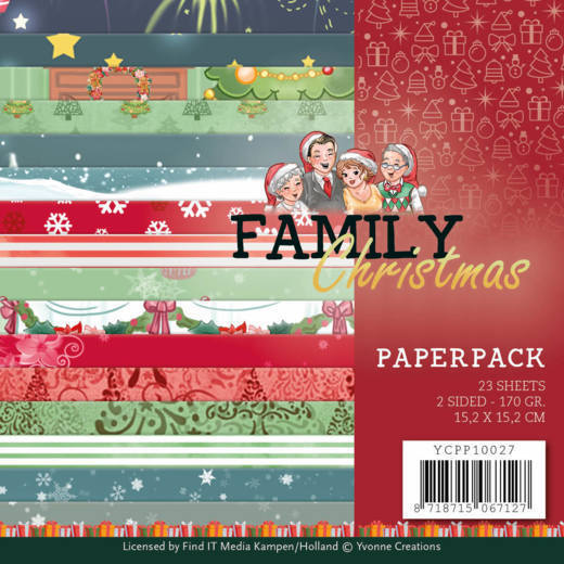 Paperpack - Yvonne Creations - Family Christmas