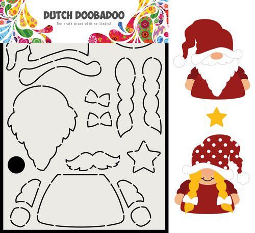 Dutch Doobadoo Card Art Built up Gnome 470.713.815 (09-20)