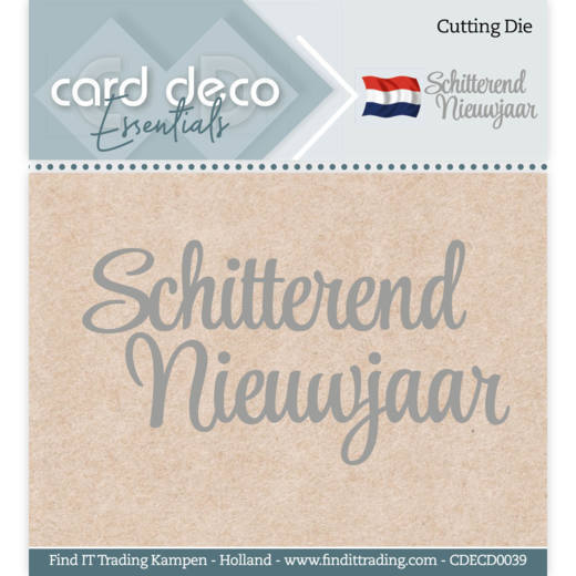 Card Deco Essentials - Cutting Dies - Schitterend Nieuwjaar