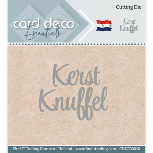 Card Deco Essentials - Cutting Dies - Kerst Knuffel
