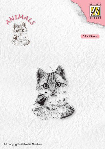 Nellies Choice Clearstempel - Poes ANI021 (10-20)
