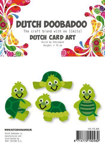 Dutch Doobadoo Card Art Build Up Schildpad A5 470.713.828 (10-20)
