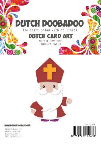 Dutch Doobadoo Card Art Built up Sinterklaas 470.713.824