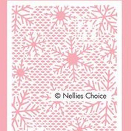 Nellies Choice Mixed Media Stencils Kleine sneeuwvlokken A6 (12-20)