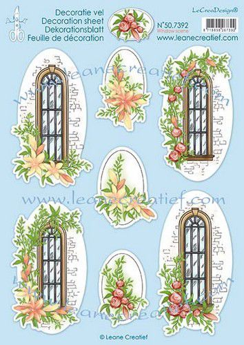 LeCrea - Decoratie vellen Window scene A4 50.7392 (01-21)