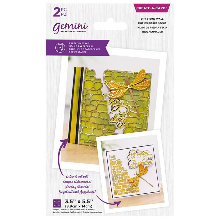Gemini Create-a-Card - Dry Stone Wall