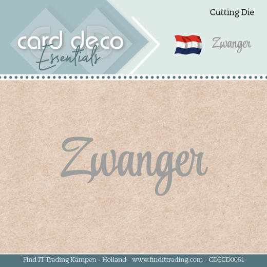 Card Deco Essentials - Dies - Zwanger